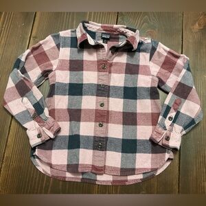 Patagonia Plaid Fannel Button up